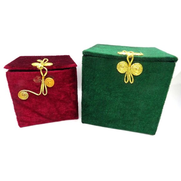 Li Bien Vintage Glass Christmas Ornaments Angles set of Two preowned - Picture 2 of 4